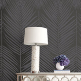 BD50020 palm leaf wallpaper decor glass beads from Etten Studios