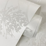 BD50200 botanical glass beaded wallpaper accent from Etten Studios