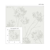 BD50200 botanical glass beaded wallpaper scale from Etten Studios