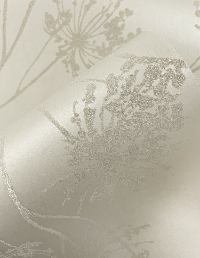 BD50203 botanical glass beaded wallpaper roll from Etten Studios