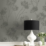 BD50205 botanical glass beaded wallpaper decor from Etten Studios