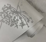BD50205 botanical glass beaded wallpaper roll from Etten Studios
