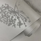 BD50205 botanical glass beaded wallpaper roll from Etten Studios