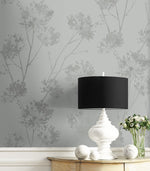 BD50210 botanical glass beaded wallpaper decor from Etten Studios