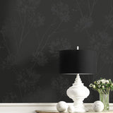 BD50220 botanical glass beaded wallpaper decor from Etten Studios