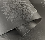 BD50220 botanical glass beaded wallpaper roll from Etten Studios