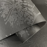 BD50220 botanical glass beaded wallpaper roll from Etten Studios