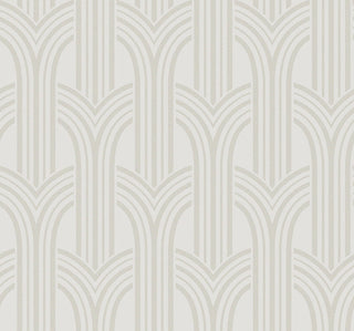 BD50400 deco arches glass bead wallpaper from Etten Studios