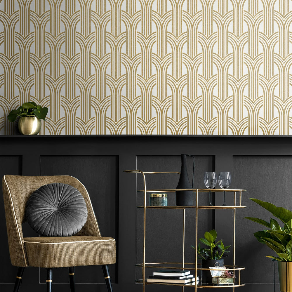 
                  
                    BD50406 deco arches glass bead wallpaper entryway from Etten Studios
                  
                