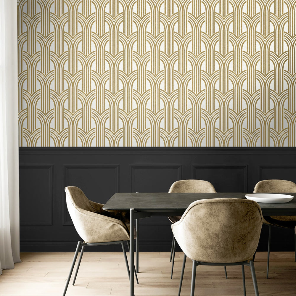 
                  
                    BD50406 deco arches glass bead wallpaper dining room from Etten Studios
                  
                