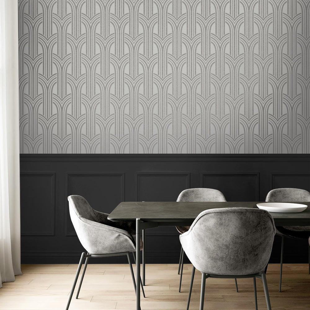 
                  
                    BD50410 deco arches glass bead wallpaper dining room from Etten Studios
                  
                