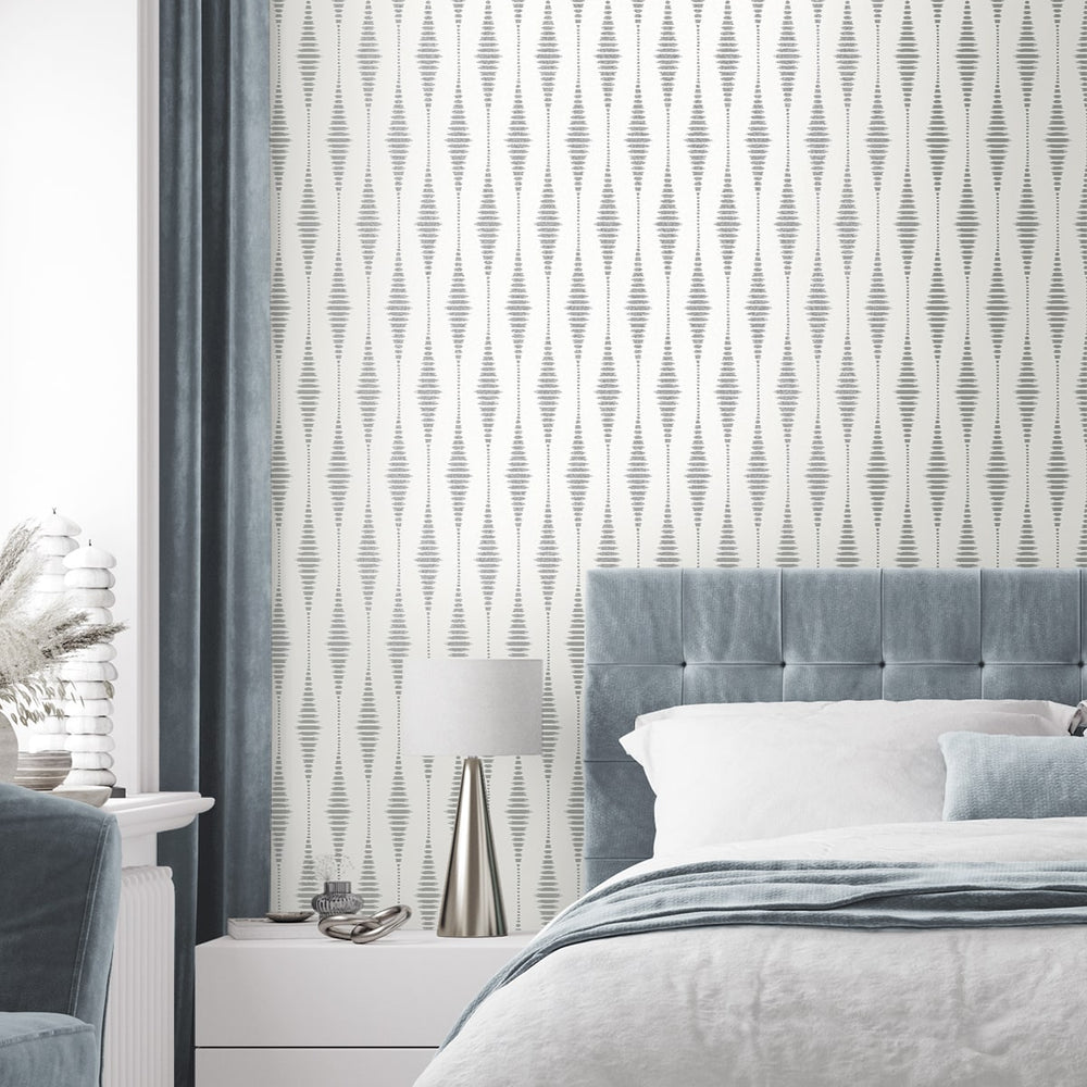 
                  
                    BD50600 ikat geometric glass bead wallpaper bedroom from Etten Studios
                  
                