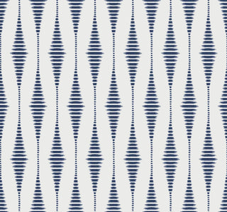 BD50602 ikat geometric glass bead wallpaper from Etten Studios
