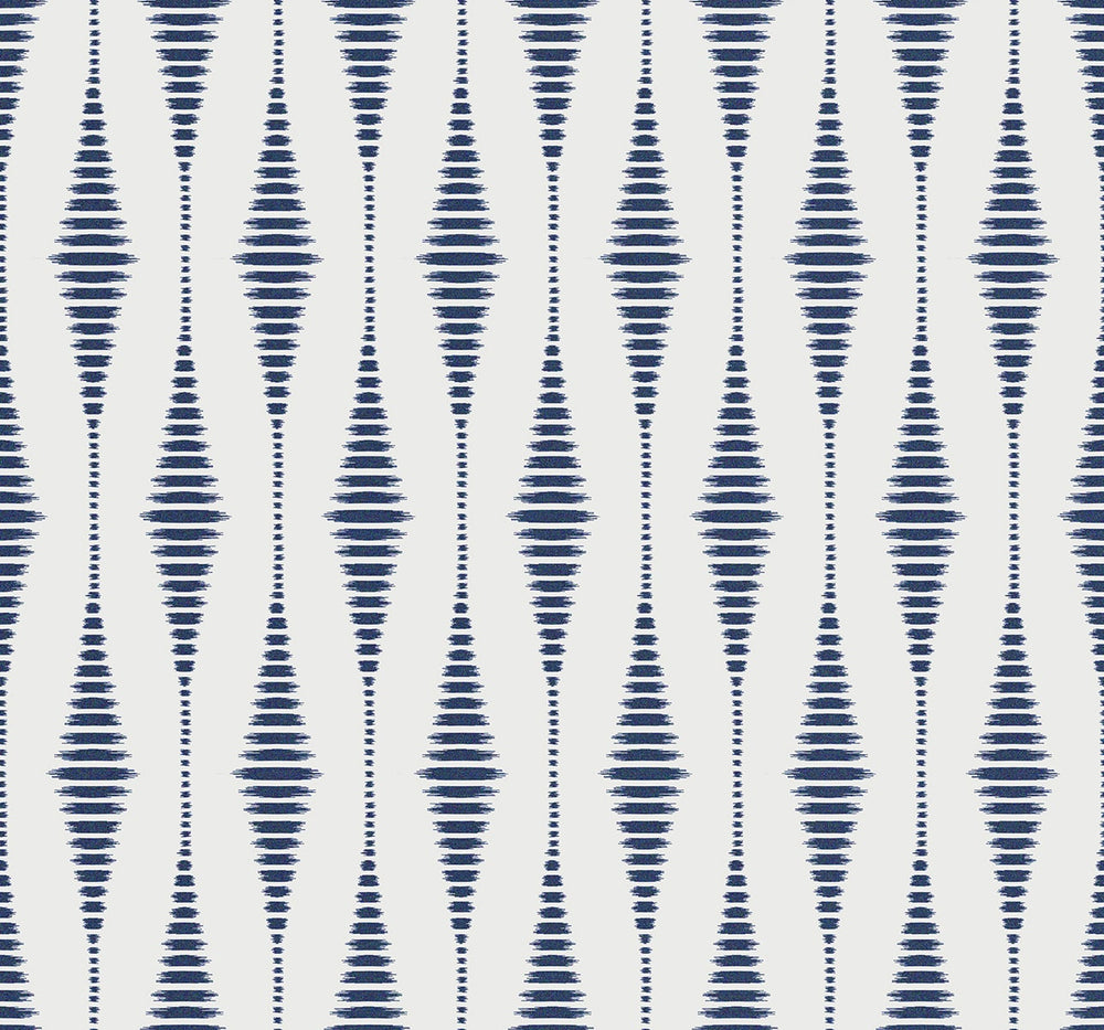 BD50602 ikat geometric glass bead wallpaper from Etten Studios