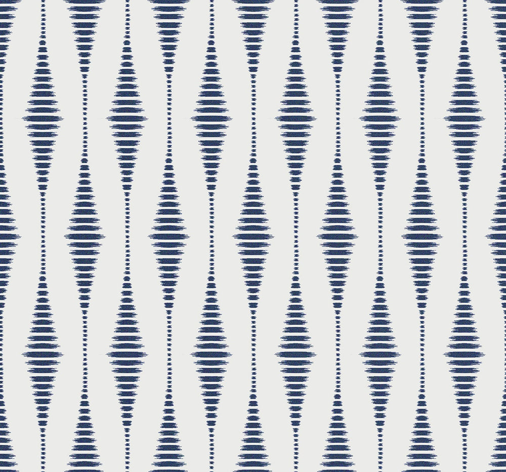 BD50602 ikat geometric glass bead wallpaper from Etten Studios