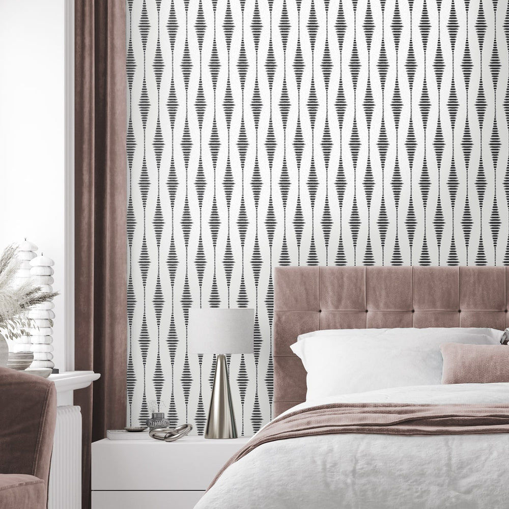 
                  
                    BD50610 ikat geometric glass bead wallpaper from Etten Studios
                  
                