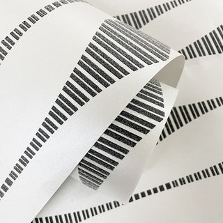 BD50610 ikat geometric glass bead wallpaper accent from Etten Studios