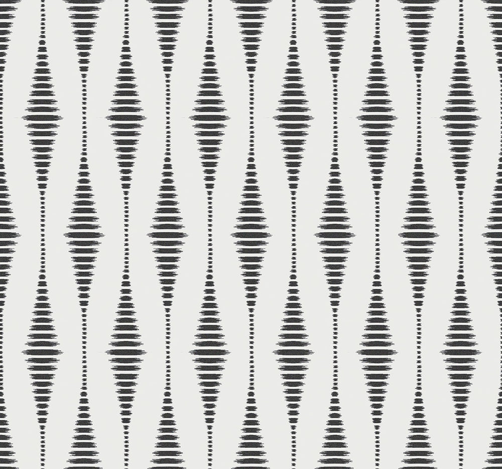 BD50610 ikat geometric glass bead wallpaper from Etten Studios