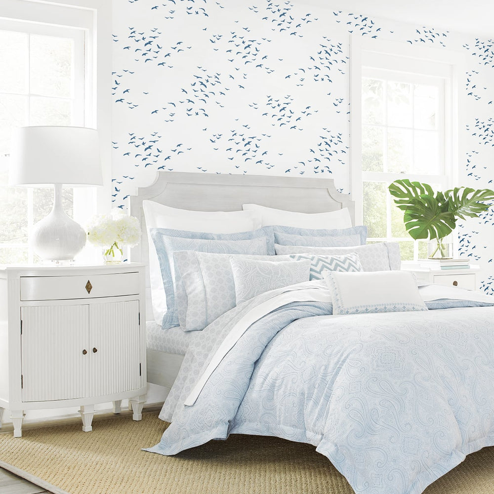 
                  
                    Bird peel and stick wallpaper coastal bedroom NW47602 from NextWall
                  
                