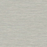 BV30108 Cove Gray Grasslands Embossed Vinyl Unpasted Wallpaper