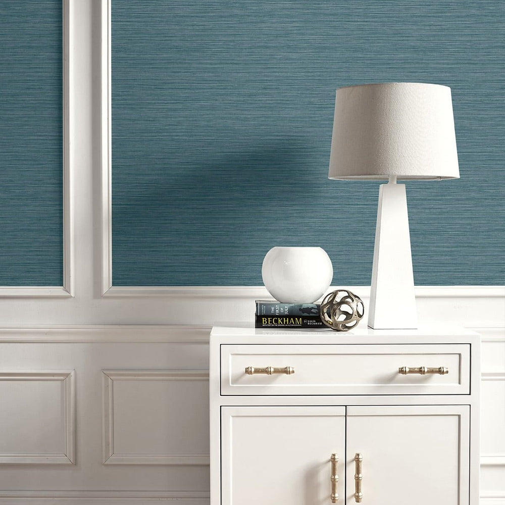 Textured vinyl wallpaper BV30116 living room from the Texture Gallery collection by Seabrook Designs