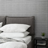 SD00217RC gingham picnic wallpaper bedroom from Say Decor