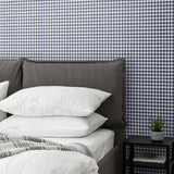 SD10217RC gingham picnic wallpaper bedroom from Say Decor
