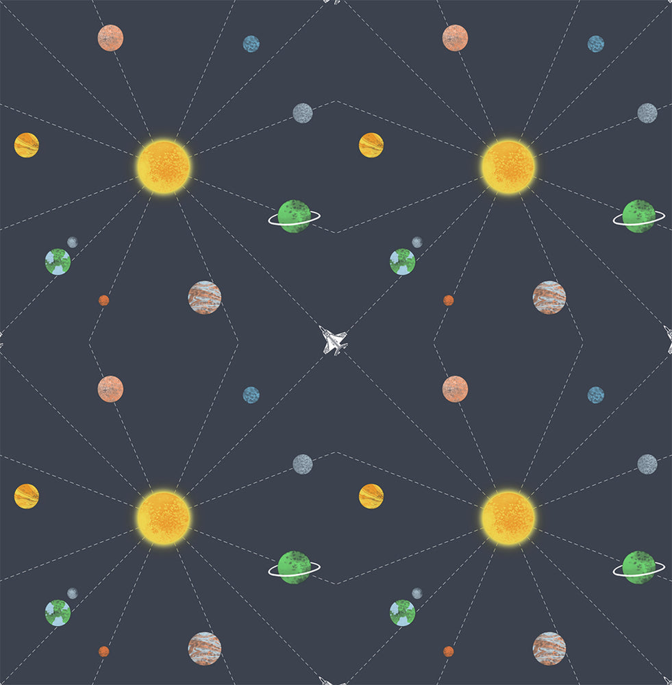Day Dreamers Connecting Space Kids Wallpaper