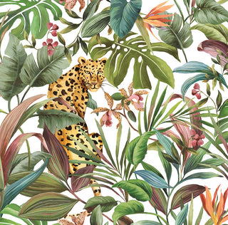 Jungle peel and stick wallpaper DB20105 from Daisy Bennett Designs