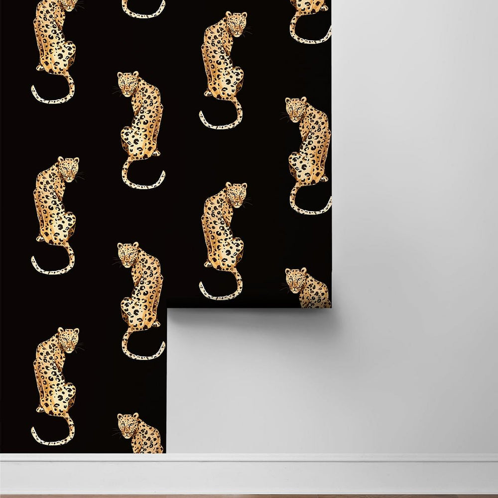 
                  
                    Leopard peel and stick wallpaper DB20200 roll from Daisy Bennett Designs
                  
                
