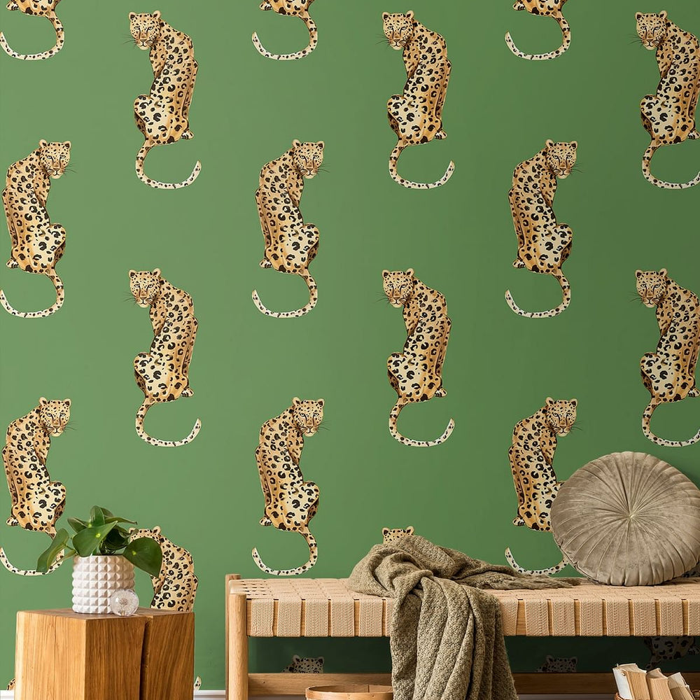 
                  
                    Leopard peel and stick wallpaper DB20204 decor from Daisy Bennett Designs
                  
                