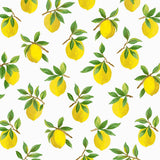 Lemon peel and stick wallpaper DB20403 from Daisy Bennett Designs