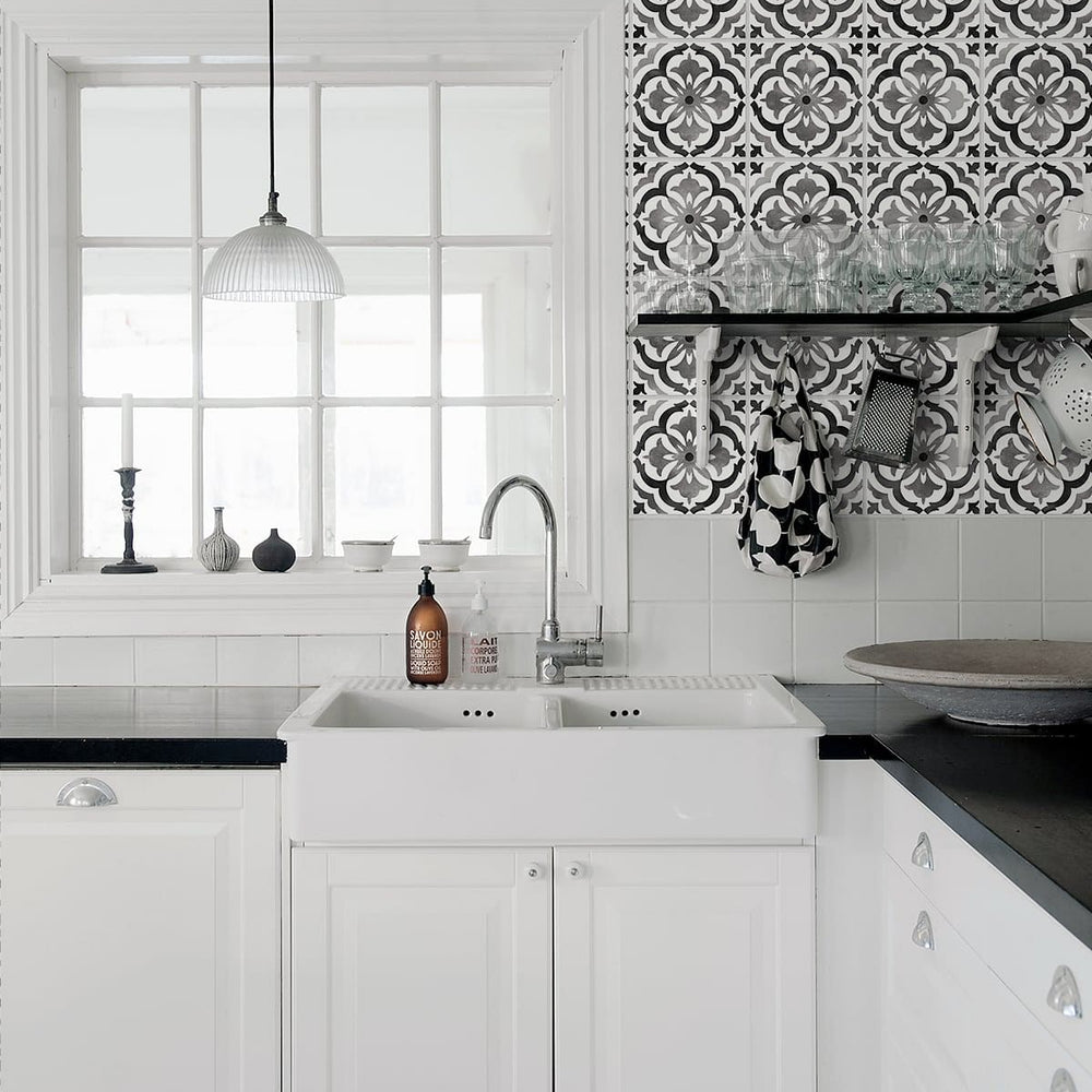 
                  
                    Faux tile peel and stick wallpaper DB20500 kitchen from Daisy Bennett Designs
                  
                