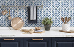 Faux tile peel and stick wallpaper DB20502 decor from Daisy Bennett Designs