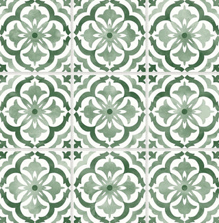 Faux tile peel and stick wallpaper DB20504 from Daisy Bennett Designs
