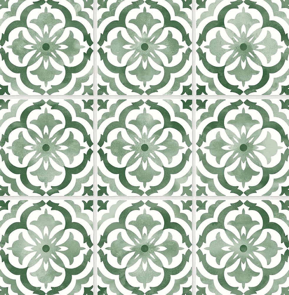 Faux tile peel and stick wallpaper DB20504 from Daisy Bennett Designs