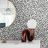Cheetah print wallpaper DB20600 accent from Daisy Bennett Designs
