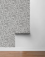 Cheetah print wallpaper DB20600 roll from Daisy Bennett Designs
