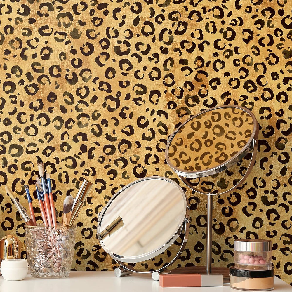 
                  
                    Cheetah print wallpaper DB20606 decor from Daisy Bennett Designs
                  
                