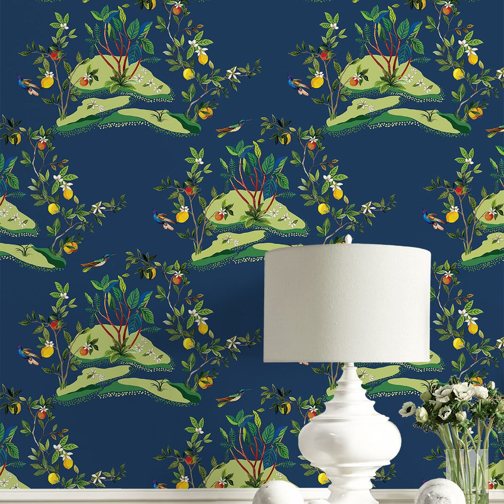 
                  
                    DBW9002 botanical wallpaper decor citrus hummingbird from the West Boulevard collection by Daisy Bennett Designs
                  
                