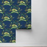 DBW9002 botanical wallpaper roll citrus hummingbird from the West Boulevard collection by Daisy Bennett Designs