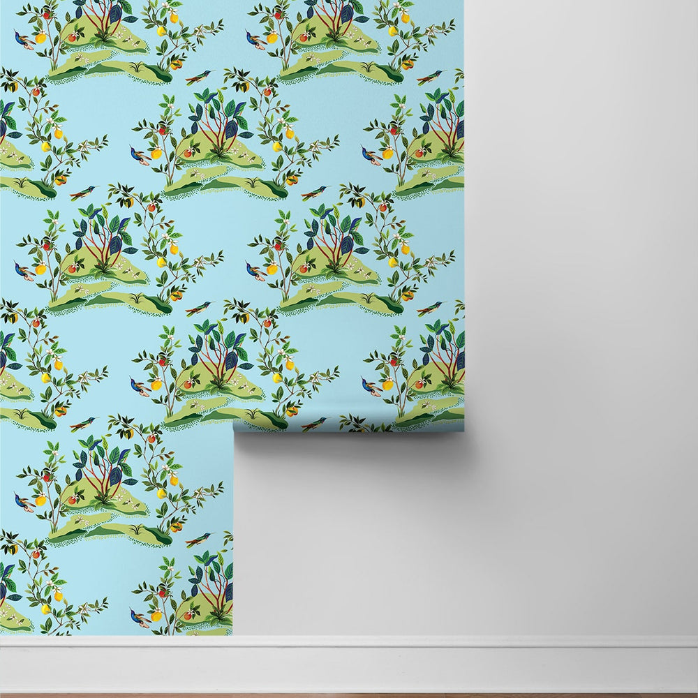 
                  
                    DBW9003 botanical wallpaper roll citrus hummingbird from the West Boulevard collection by Daisy Bennett Designs
                  
                