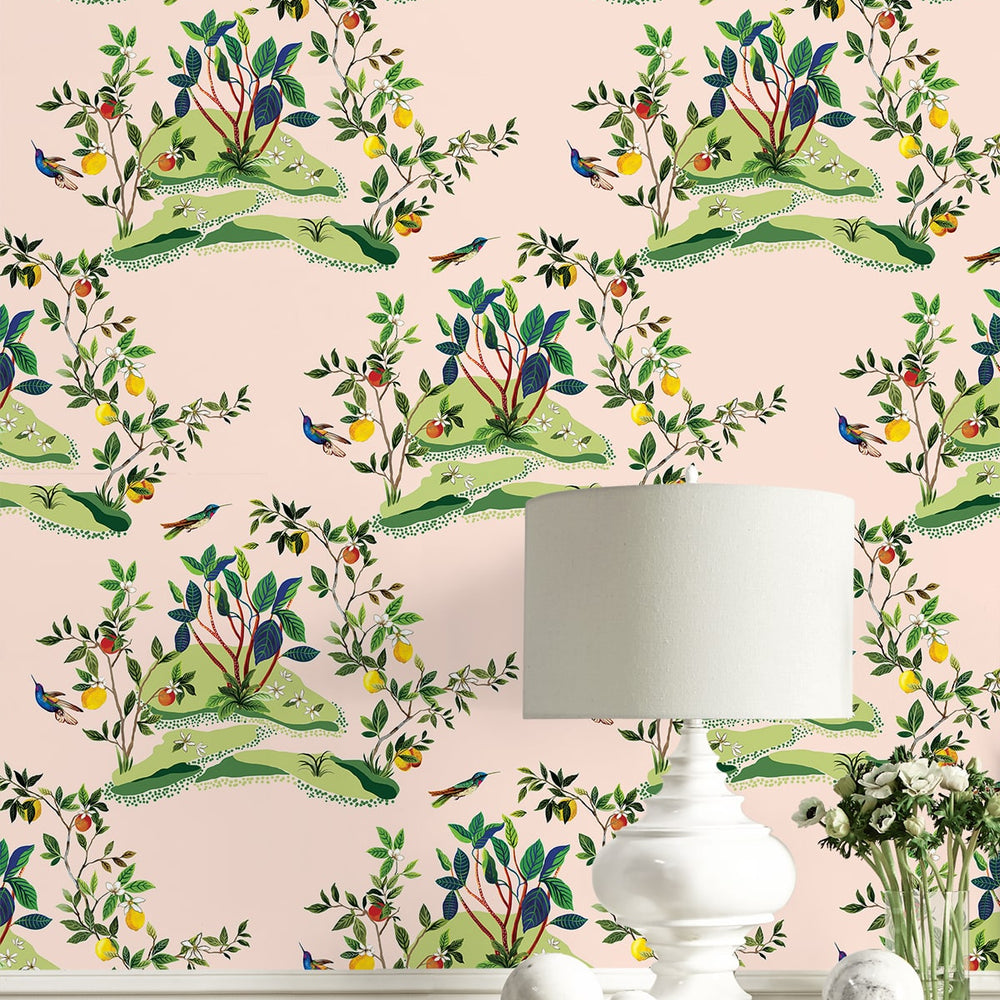 
                  
                    DBW9004 botanical wallpaper decor citrus hummingbird from the West Boulevard collection by Daisy Bennett Designs
                  
                