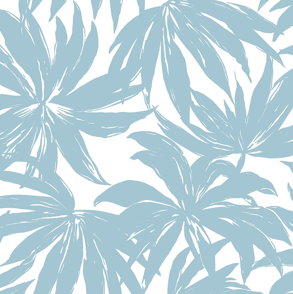 DBW9110 palm leaf wallpaper from the West Boulevard collection by Daisy Bennett Designs