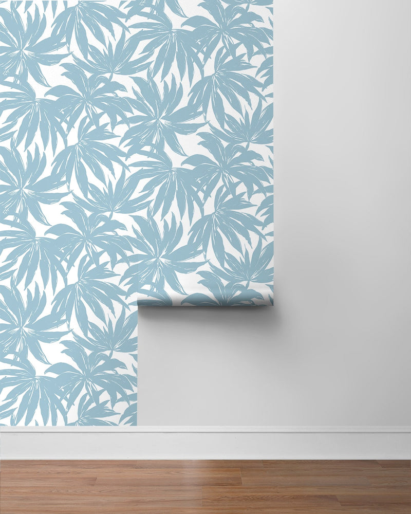 DBW9110 palm leaf wallpaper roll from the West Boulevard collection by Daisy Bennett Designs