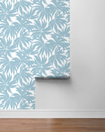 DBW9110 palm leaf wallpaper roll from the West Boulevard collection by Daisy Bennett Designs