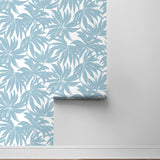 DBW9110 palm leaf wallpaper roll from the West Boulevard collection by Daisy Bennett Designs