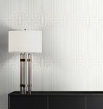 Deco geometric wallpaper decor DC60000 from the Deco 2 collection by Collins & Company