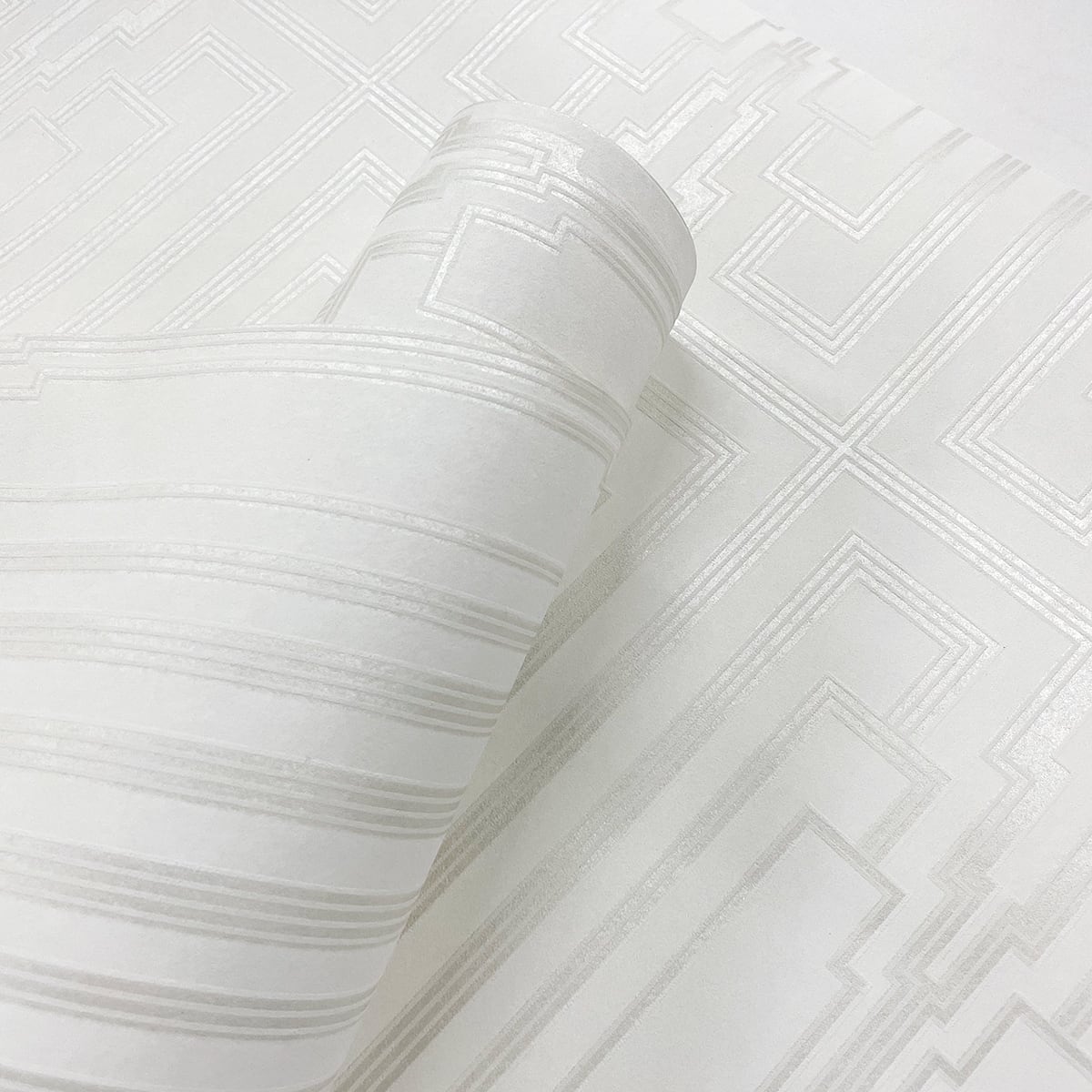 Deco geometric wallpaper roll DC60000 from the Deco 2 collection by Collins & Company