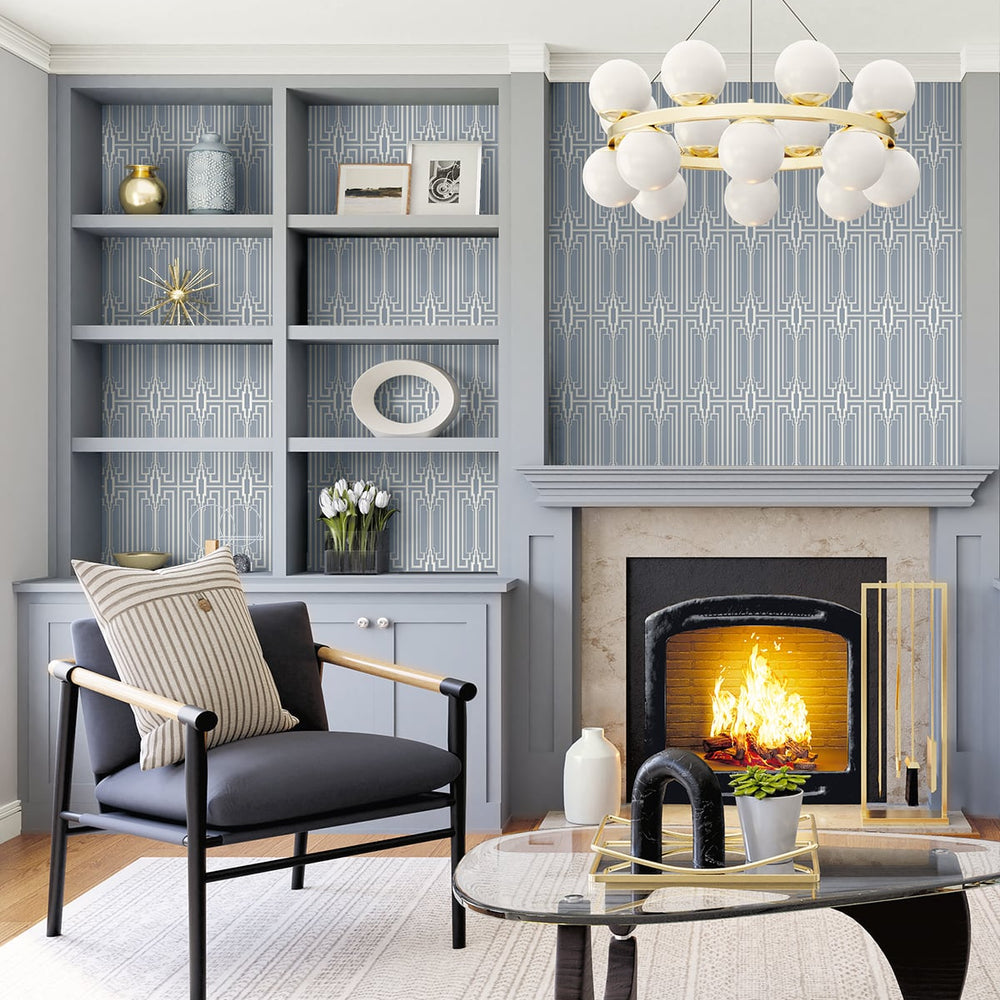 
                  
                    Deco geometric wallpaper living room DC60002 from the Deco 2 collection by Collins & Company
                  
                